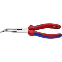 Knipex 26 25 200 T Werkplaats Platte rondbektang 40° gebogen 200 mm - thumbnail