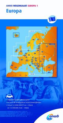 ANWB Wegenkaart - Europa 1 - Anwb - Paperback (9789018042462)