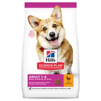 Hill&apos;s Adult Small & Mini met kip hondenvoer 2 x 6 kg - thumbnail