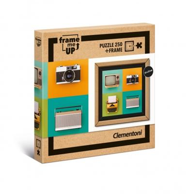 Clementoni legpuzzel Frame Me Up - Vintage Electronics 250 stukjes