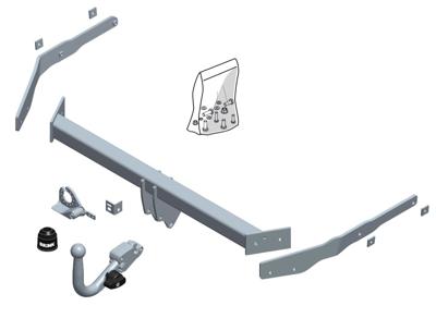 Afneembare trekhaak 546200