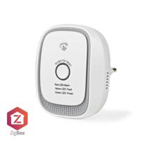 Nedis ZBDG11CWT Smartlife Gasdetector Zigbee 3.0 Netvoeding Levenscyclus Sensor: 5 Jaar En 50194-1:2009 Android / Ios Met Testknop 75 Db Wit - thumbnail