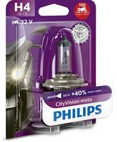 Philips 12342CTVBW City Vision Moto H4 Motorfiets-koplamp, 1 blister