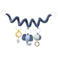 Trixie activiteitenspiraal Mrs. Elephant 30 x 16 cm canvas blauw