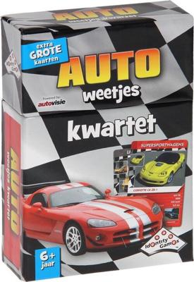 Auto Weetjes Kwartet - Spel;Spel (8714649011366)