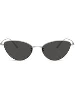 Oliver Peoples lunettes de soleil 1998C à monture papillon - Argent