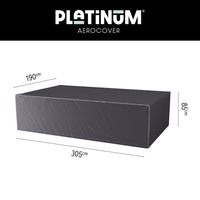 Platinum Aerocover tuinsethoes - 305x190x85 cm.