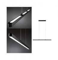 Paulmann Lento 79694 LED-hanglamp LED LED vast ingebouwd 43 W Zwart (glanzend) - thumbnail