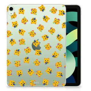 Hippe Hoes voor iPad Air (2020/2022) 10.9 inch Katten Emojis