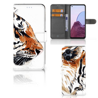 Hoesje OPPO Reno 8 Lite | OnePlus Nord N20 Watercolor Tiger