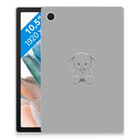 Samsung Galaxy Tab A8 2021/2022 Tablet Back Cover Grijs Baby Olifant - thumbnail