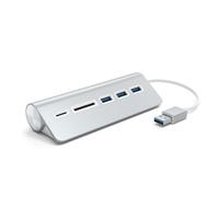 SATECHI Aluminium USB 3.0 Hub & Kaartlezer