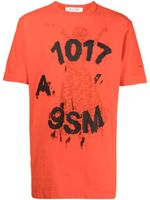 1017 ALYX 9SM t-shirt en coton à imprimé graphique - Orange - thumbnail