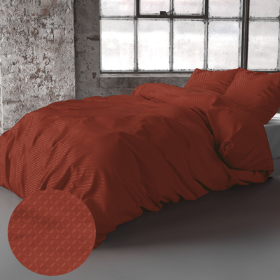 Zensation Phoenix - Bordeaux 2-persoons (200 x 220 cm + 2 kussenslopen) Dekbedovertrek