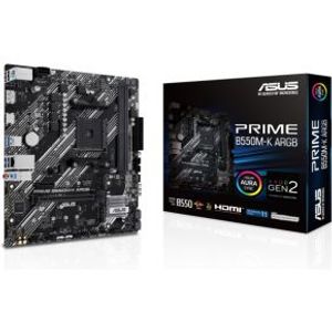 ASUS PRIME B550M-K ARGB AMD B550 Socket AM4 micro ATX