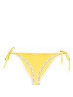 Calvin Klein bas de bikini à logo imprimé - Jaune