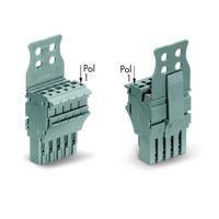 WAGO 2022-105/144-000 Connector, female Grijs 50 stuk(s) - thumbnail