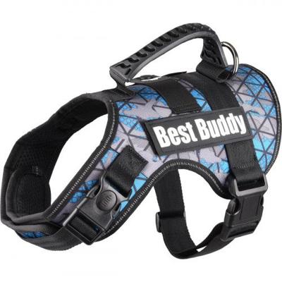Hondentuig Best Buddy Uranus Blauw M 60 - 80 cm x 38 mm Flamingo Blauw Hondentuig Best Buddy Uranus Blauw M 60 - 80 cm x 38 mm Flamingo Blauw