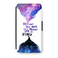 Stars quote: iPhone 8 Plus Flip Hoesje - thumbnail