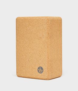 Manduka Yoga Blok Kurk Rechthoekig - 23 x 15 x 10 cm