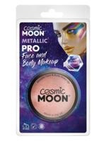 Cosmic Moon Metallic Glitter Shaker Ros Goud