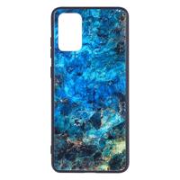 Shop4 - Samsung Galaxy A52 Hoesje - Harde Back Case Marmer Kleurrijk