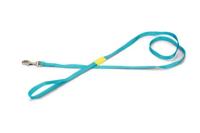 Beeztees uni - hondenriem - nylon - licht blauw - 120cmx10mm