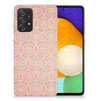 Samsung Galaxy A52 (5G/4G) TPU bumper Pattern Orange