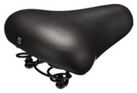 Selle Comfort City Budget Fietszadel met strop Foam Zwart - thumbnail