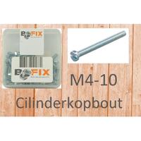 Bofix - Cilinderkopbout m4x10 verzinkt 50st
