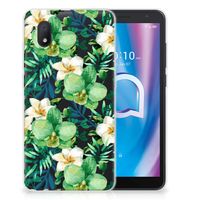 Alcatel 1B (2020) TPU Case Orchidee Groen