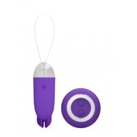 Noah - Dual Rechargeable Vibrating Remote Toy - Purple