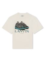 Lanvin Enfant t-shirt en coton à imprimé graphique - Tons neutres - thumbnail