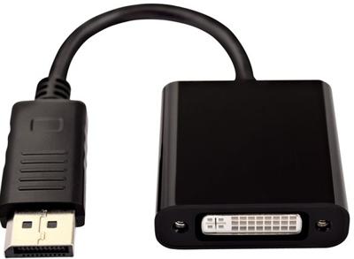 Videoadapter - DisplayPort (M) naar DVI-D (V) - DisplayPort 1.1 - ondersteuning 1080p - zwart
