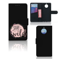 Moto G5S Leuk Hoesje Boho Stay Wild
