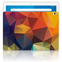 Lenovo Tab M10 Back Cover Polygon Color