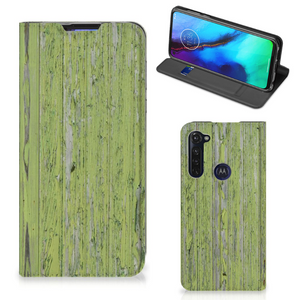 Motorola Moto G Pro Book Wallet Case Green Wood