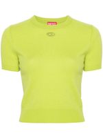 Diesel t-shirt M-Arga à détails nervurés - Vert