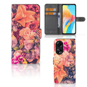 OPPO A98 5G Hoesje Bosje Bloemen