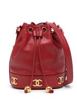 CHANEL Pre-Owned sac seau Triple CC - Rouge