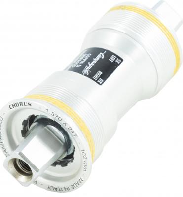 Campagnolo trapas Chorus BSA 102 x 68 mm aluminium zilver Campagnolo trapas Chorus BSA 102 x 68 mm aluminium zilver