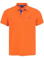 Poloshirt met korte mouwen Van GANT oranje