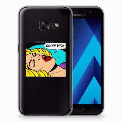 Samsung Galaxy A3 2017 Silicone Back Cover Popart Oh Yes Samsung Galaxy A3 2017 Silicone Back Cover Popart Oh Yes