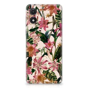 Motorola Moto E13 TPU Case Flowers