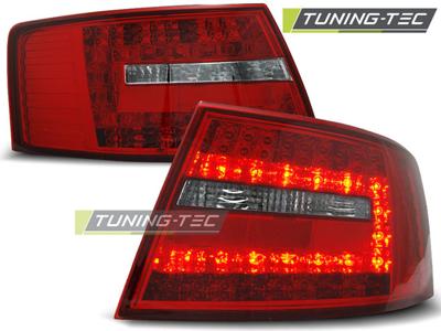 Tuning-Tec Achterlichten ROOD WIT voor Audi A6 C6 SEDAN 04.04-08