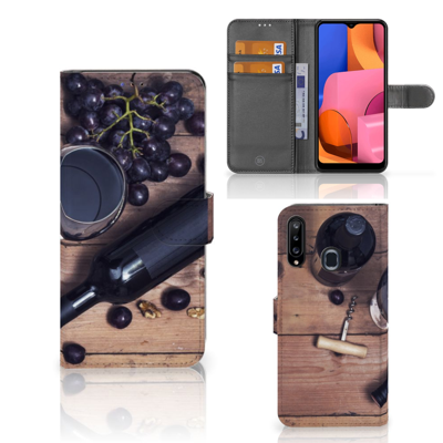 Samsung Galaxy A20s Book Cover Wijn Samsung Galaxy A20s Book Cover Wijn
