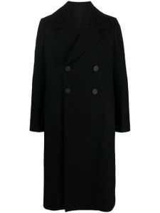 Rick Owens New Bell virgin wool coat - Noir