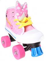 Disney Minnie Mouse rolschaatsen meisjes roze/wit maat 28 - thumbnail