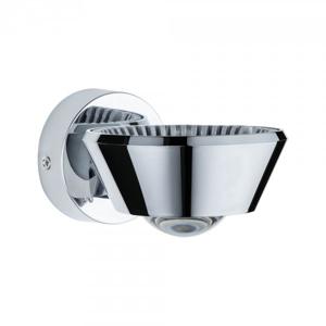 Paulmann Sabik 70947 LED-wandlamp voor badkamer 9 W Warmwit Chroom (glanzend)