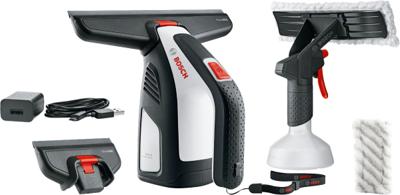 Bosch Home and Garden GlassVAC Raamzuiger Zwart, Grijs